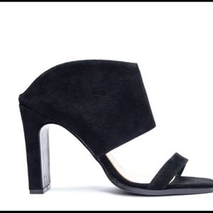 42 Gold Linx Slide Suede- NWT